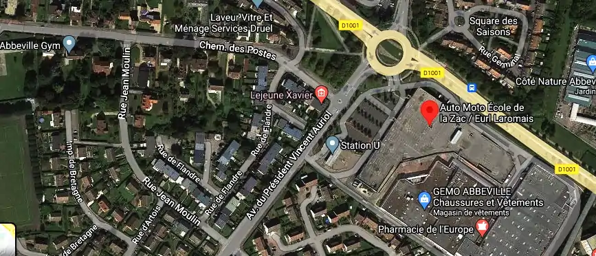 Permis auto Ecole à Abbeville