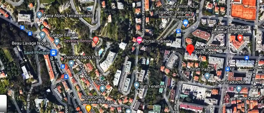 Permis auto Ecole à Nice