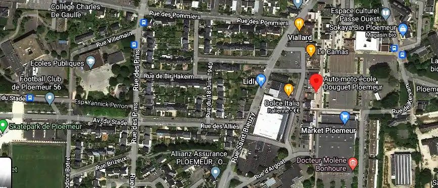 Permis auto Ecole à Ploemeur