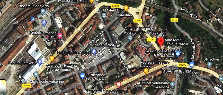 Permis auto Ecole à Valserhône