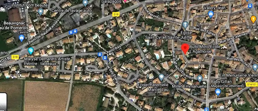 Permis auto Ecole à Pomérols