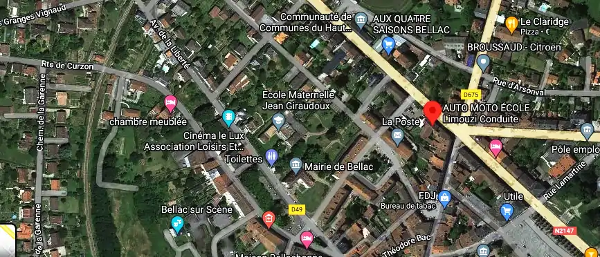 Permis auto Ecole à Bellac