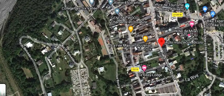 Permis auto Ecole à Le Bourg-d'Oisans