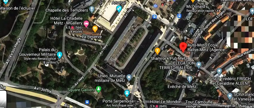 Permis auto Ecole à Metz