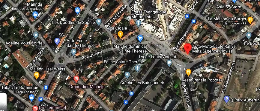 Permis auto Ecole à Metz