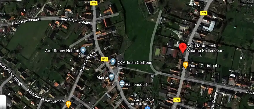 Permis auto Ecole à Paillencourt