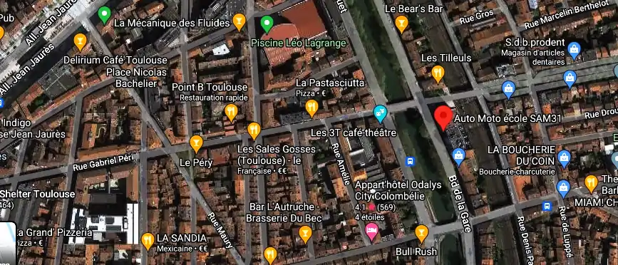 Permis auto Ecole à Toulouse