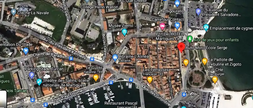 Permis auto Ecole à Martigues