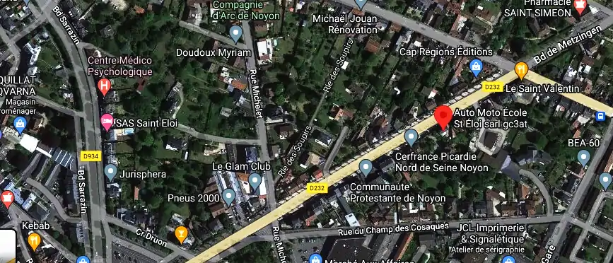 Permis auto Ecole à Noyon