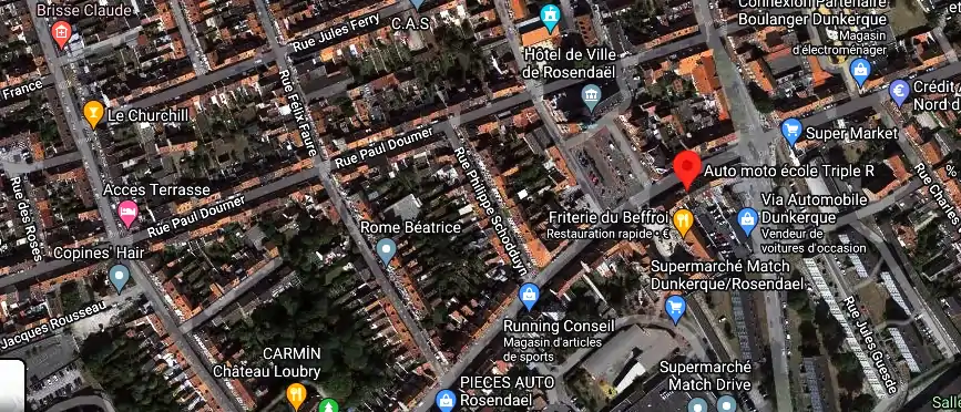 Permis auto Ecole à Dunkerque