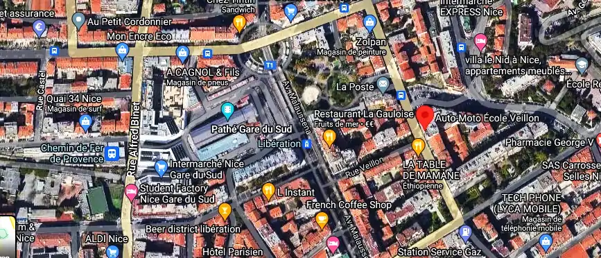 Permis auto Ecole à Nice