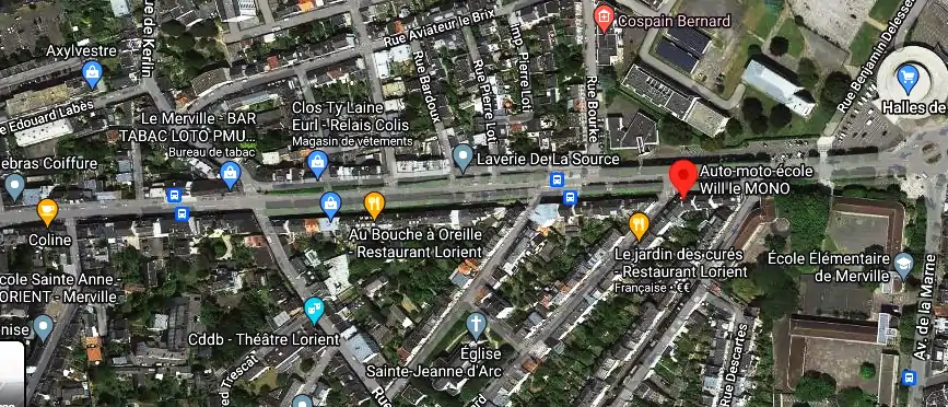 Permis auto Ecole à Lorient