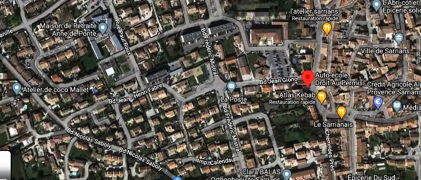 Permis auto Ecole à Sarrians