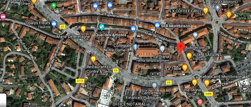 Permis auto Ecole à Montbrison