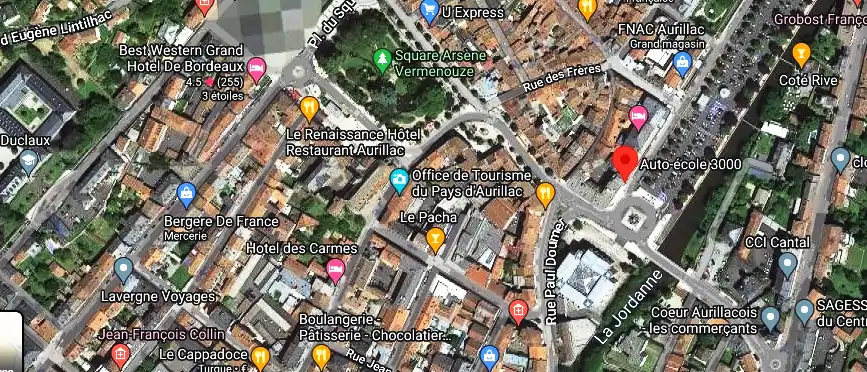 Permis auto Ecole à Aurillac