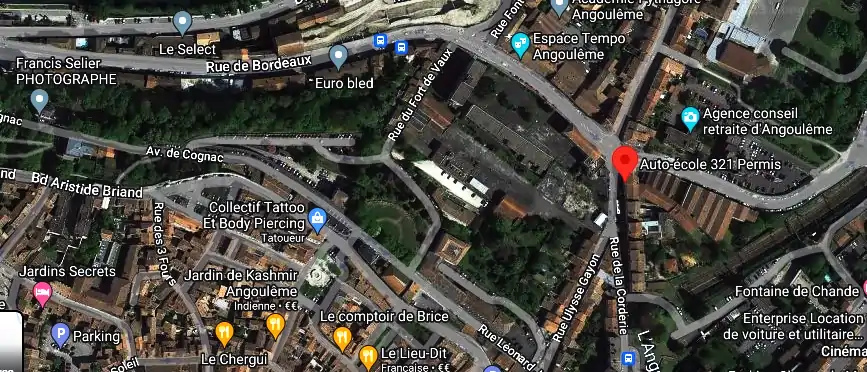 Permis auto Ecole à Angoulême