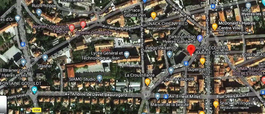 Permis auto Ecole à Hyères