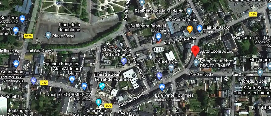 Permis auto Ecole à Fourmies