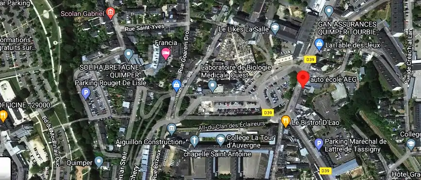 Permis auto Ecole à Quimper