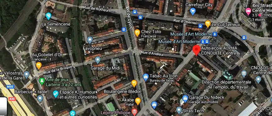 Permis auto Ecole à Strasbourg