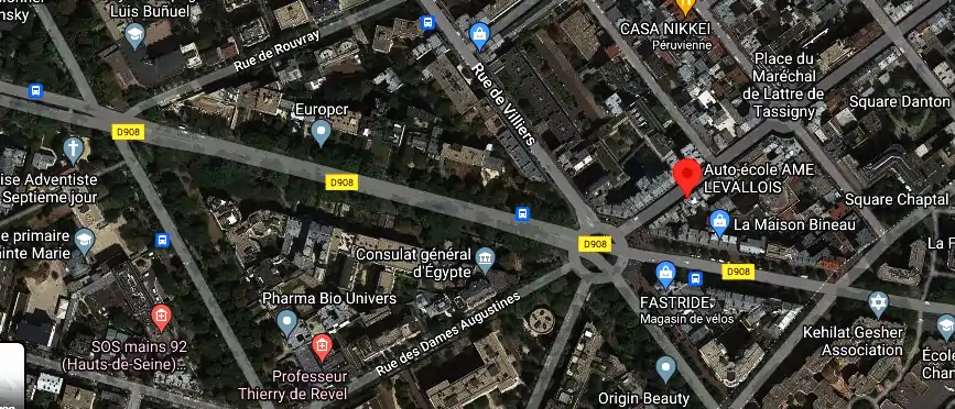 Permis auto Ecole à Levallois-Perret