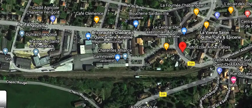 Permis auto Ecole à Chabanais