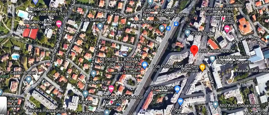 Permis auto Ecole à Antibes