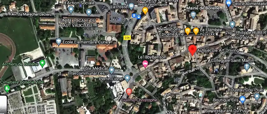 Permis auto Ecole à Bollène