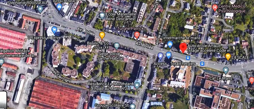 Permis auto Ecole à Le Mans