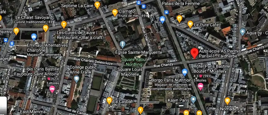 Permis auto Ecole à Paris