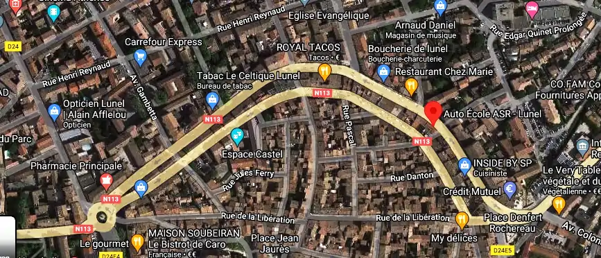 Permis auto Ecole à Lunel