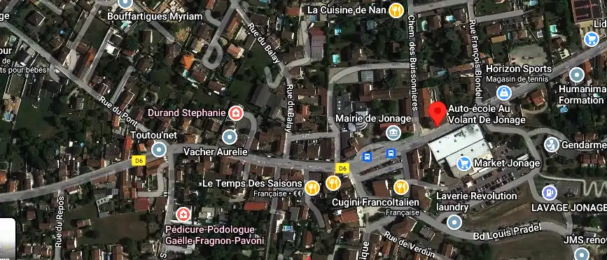 Permis auto Ecole à Jonage