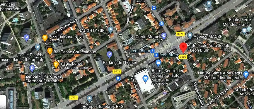 Permis auto Ecole à Clermont-Ferrand