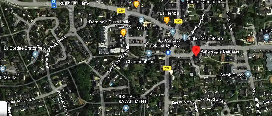 Permis auto Ecole à Laillé