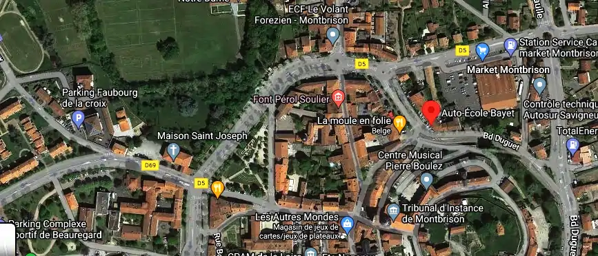 Permis auto Ecole à Montbrison