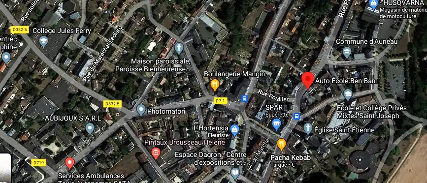 Permis auto Ecole à Auneau-Bleury-Saint-Symphorien