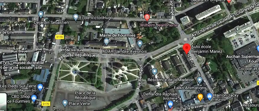 Permis auto Ecole à Fourmies