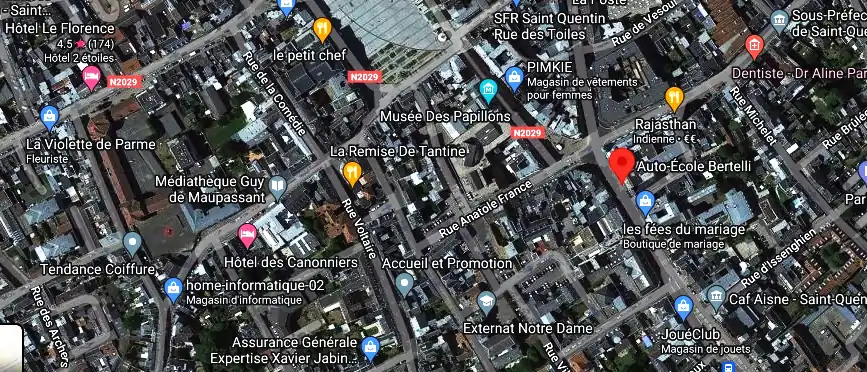 Permis auto Ecole à Saint-Quentin