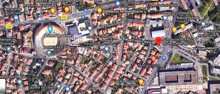 Auto école BLANCO Béziers Jean Moulin à Béziers