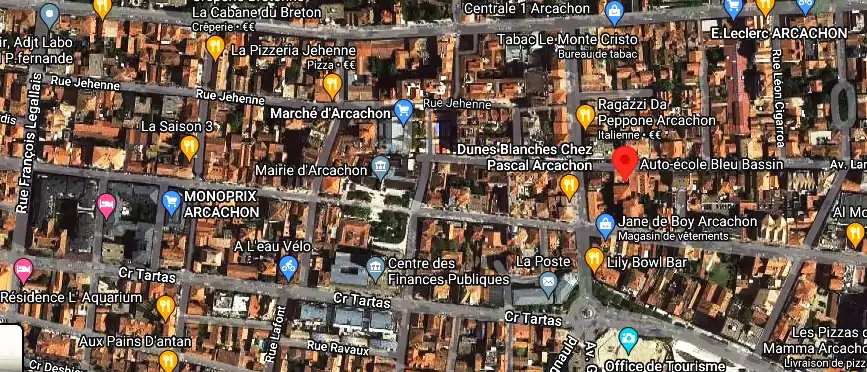 Permis auto Ecole à Arcachon