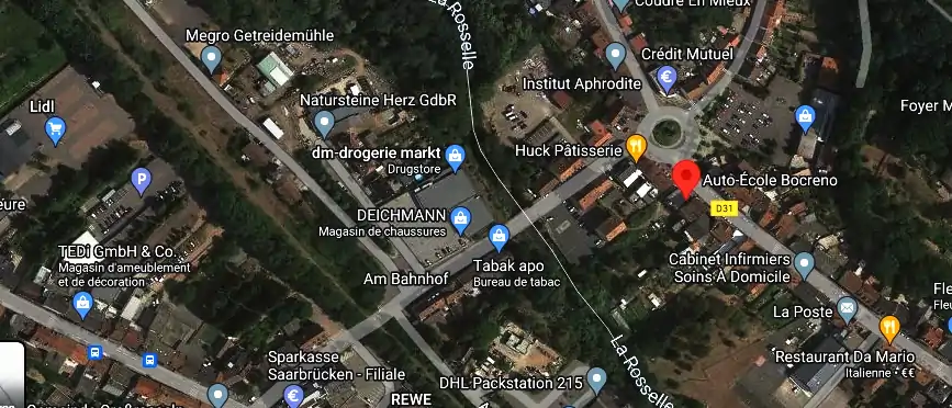 Permis auto Ecole à Petite-Rosselle