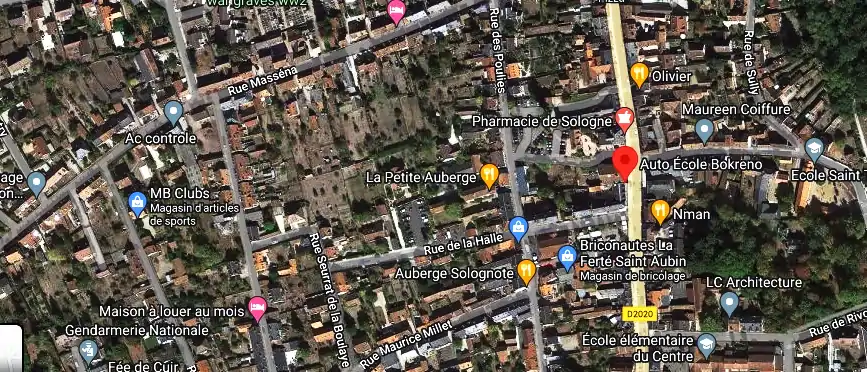 Permis auto Ecole à La Ferté-Saint-Aubin