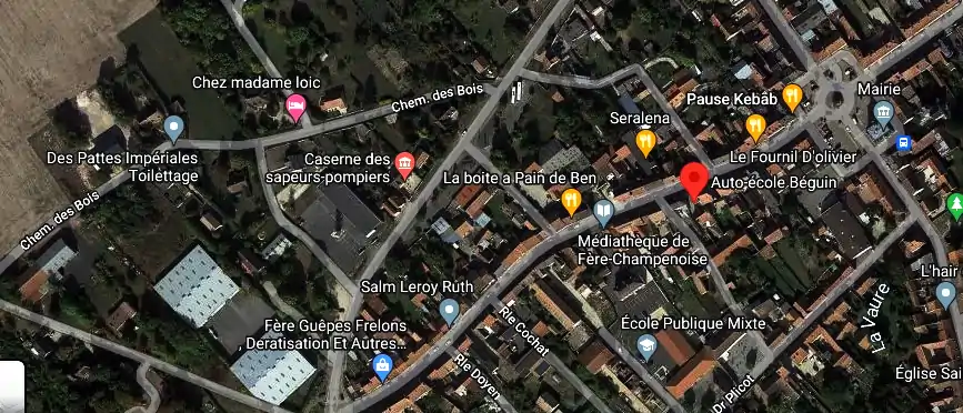 Permis auto Ecole à Fère-Champenoise