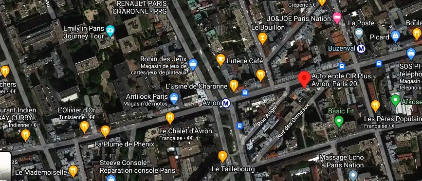 Permis auto Ecole à Paris