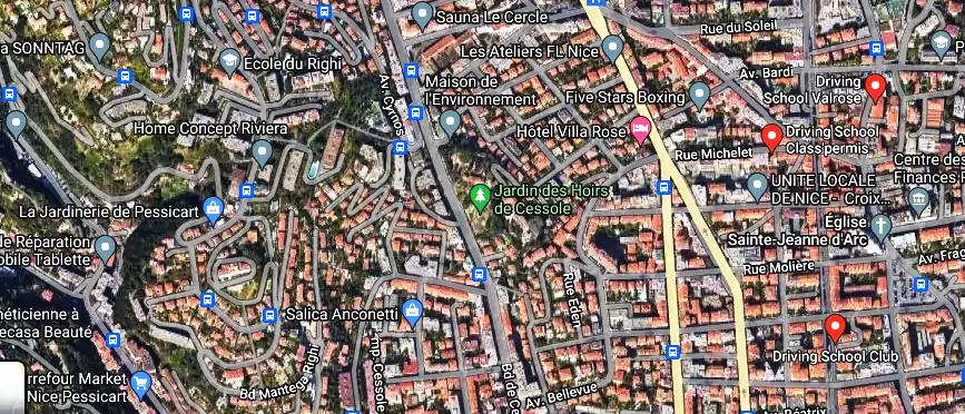 Permis auto Ecole à Nice