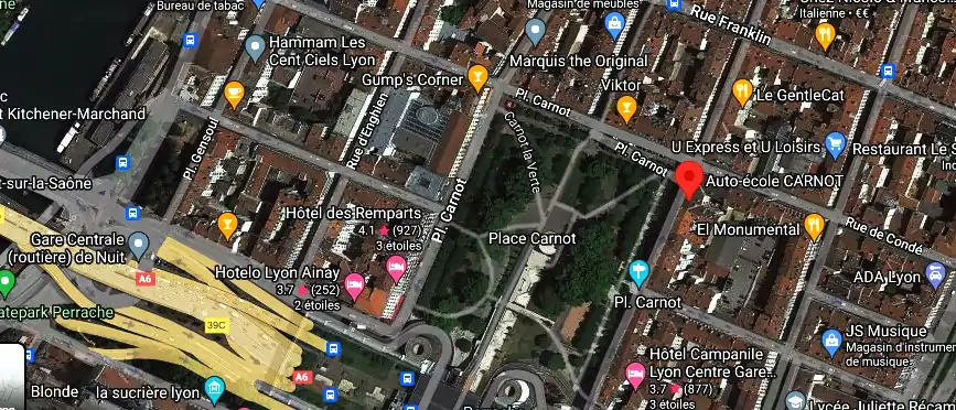 Permis auto Ecole à Lyon