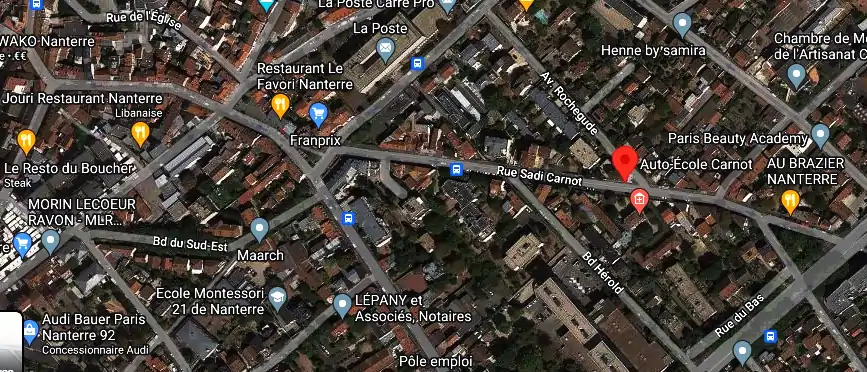 Permis auto Ecole à Nanterre