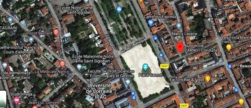 Permis auto Ecole à Nancy