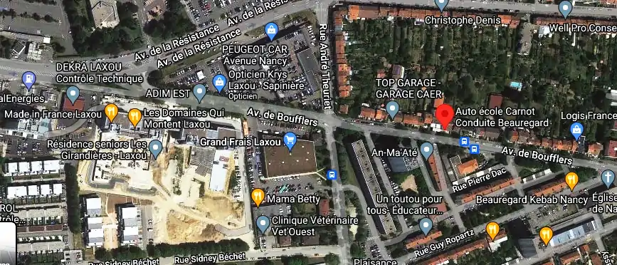 Permis auto Ecole à Nancy