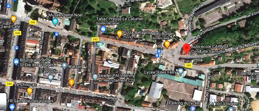 Permis auto Ecole à Saint-Dié-des-Vosges